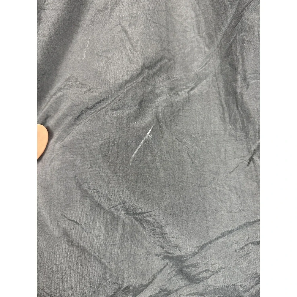 Vintage Voit Pants Mens XL Black Nylon Lined Windbreaker Joggers Korea 90s